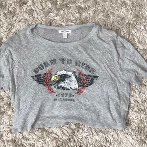 Born to Ride billabong crop top